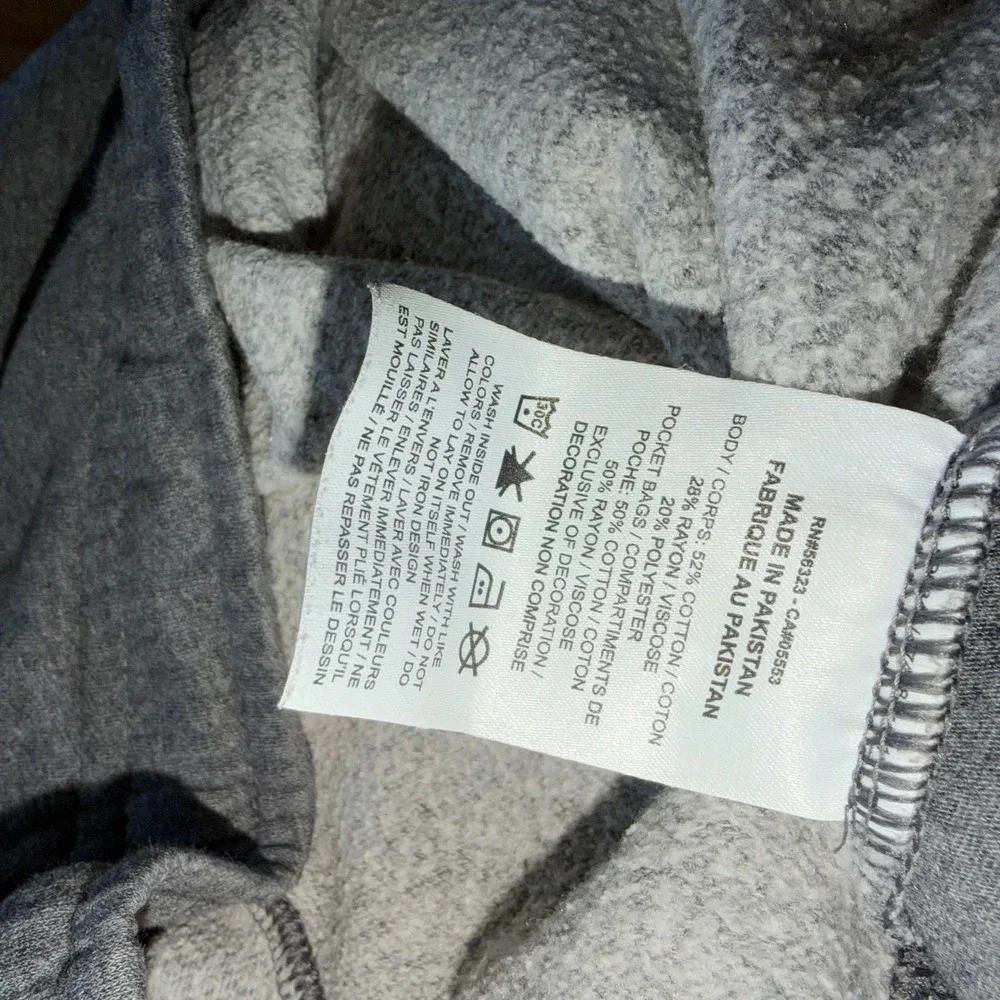 Nike Pants Mens M Gray Fleece Joggers‎ Sweatpants Swoosh Logo Pockets Athletic